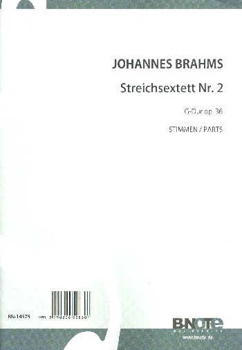 Sextett Nr. 2 G-Dur op.36
