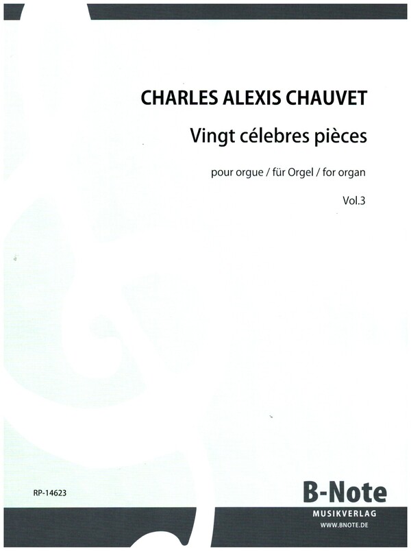 Vingt célebres pièces vol.3