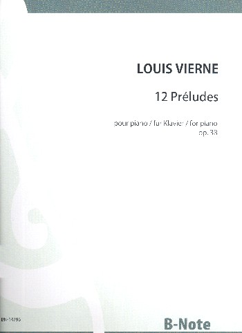 12 Préludes op.38