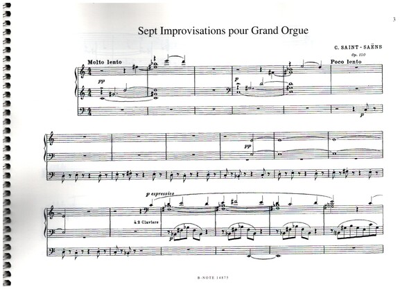 7 Improvisations op.150