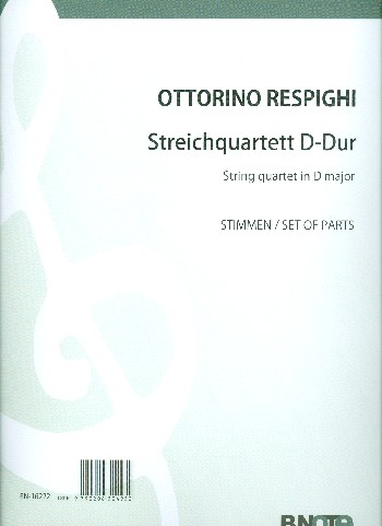 Streichquartett D-Dur