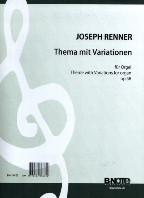 Thema mit Variationen op.58
