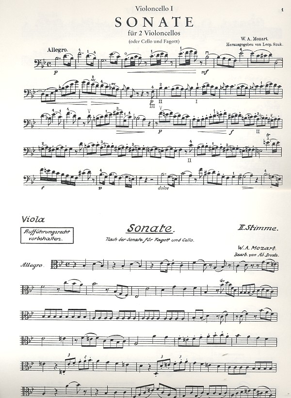 Sonate KV292