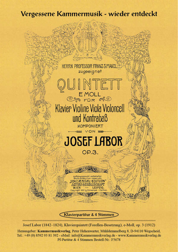 Quintett e-Moll op.3