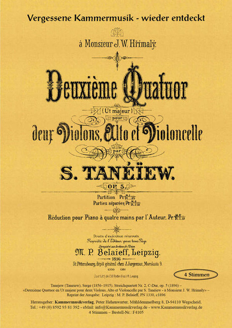 Streichquartett C-Dur op.5