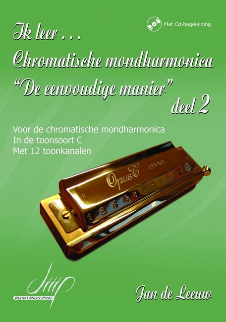 Ik leer Chromatische Mondharmonica Vol.2 (+mp3)
