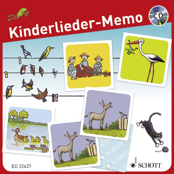 Kinderlieder-Memo (+CD)