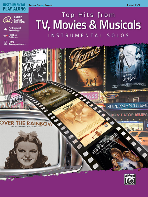 Top Hits from TV, Movies and Musicals (+Online Audio):
