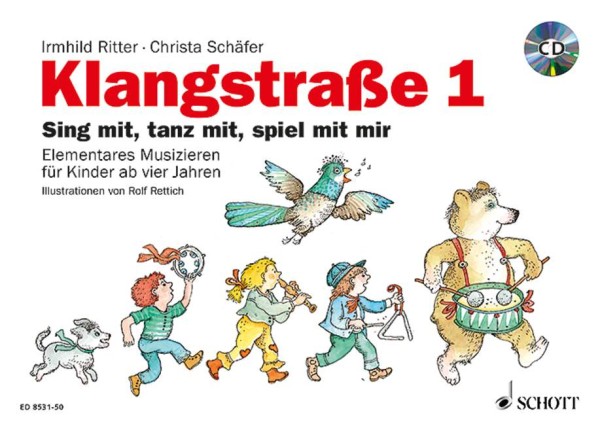 Klangstraße 1 - Kinderheft (+CD)