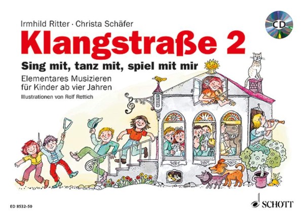 Klangstraße 2 - Kinderheft (+CD)
