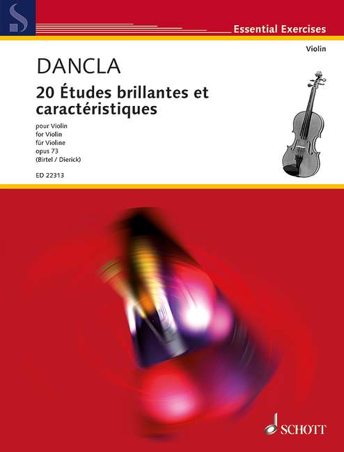 20 Études brillantes et caractéristiques op.73