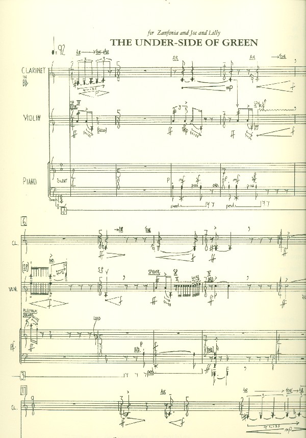 The under-Side of Green