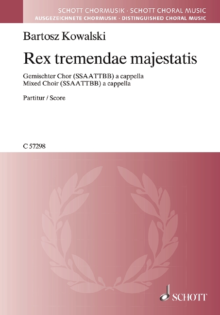 Kowalski, Bartosz: Rex tremendae majestatis