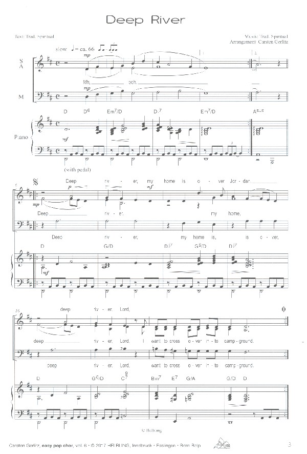 Easy Pop Chor Band 6 - Gospel-Feeling