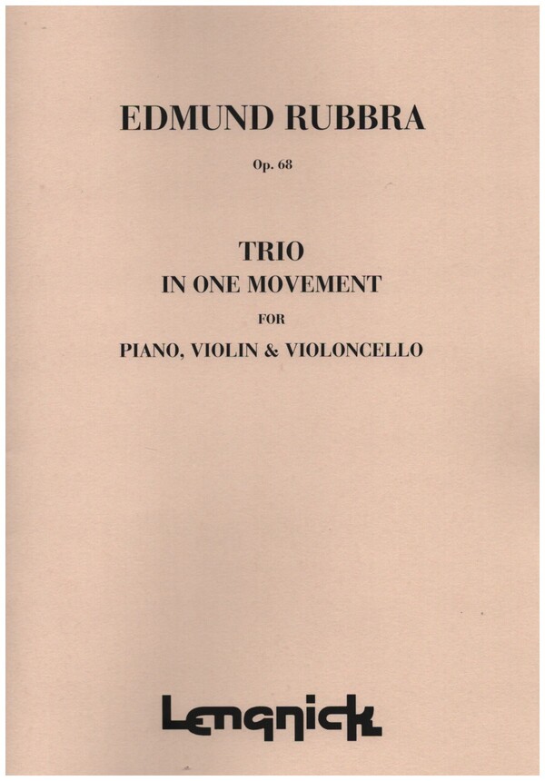 Trio in one Movement op.68