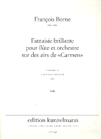 Fantaisie brillante sur des airs de Carmen