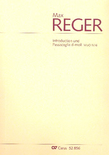Introduction und Passacaglia d-Moll WoOIV/6