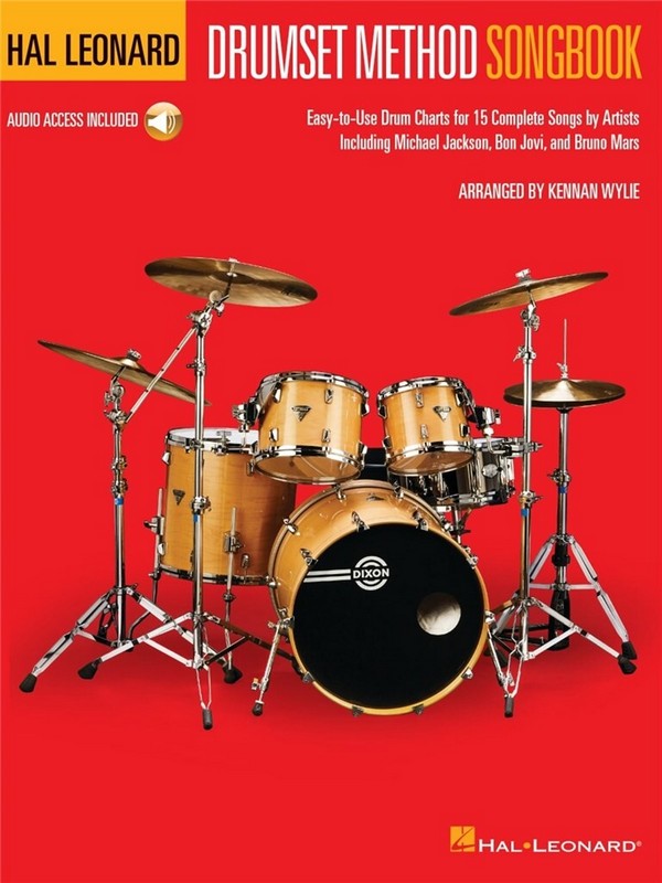 Hal Leonard Drumset Method Songbook (+Online Audio)