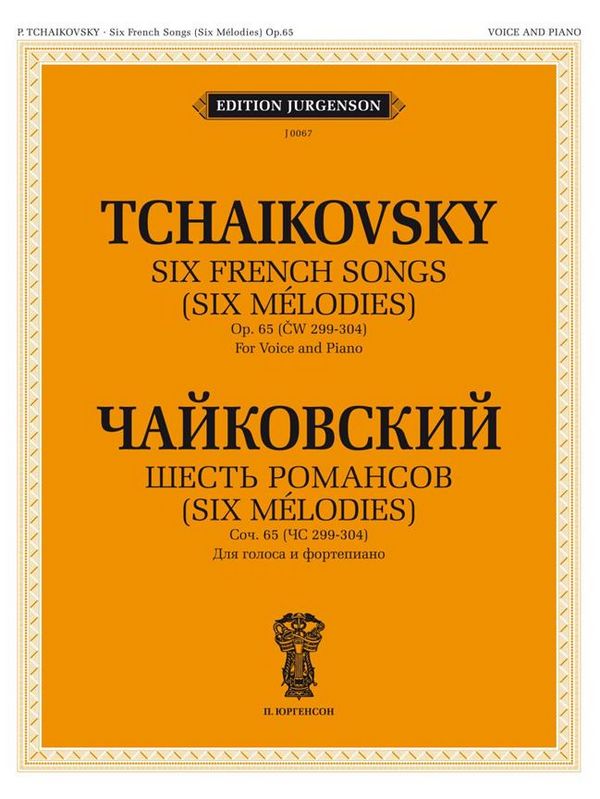 6 French Songs op.65