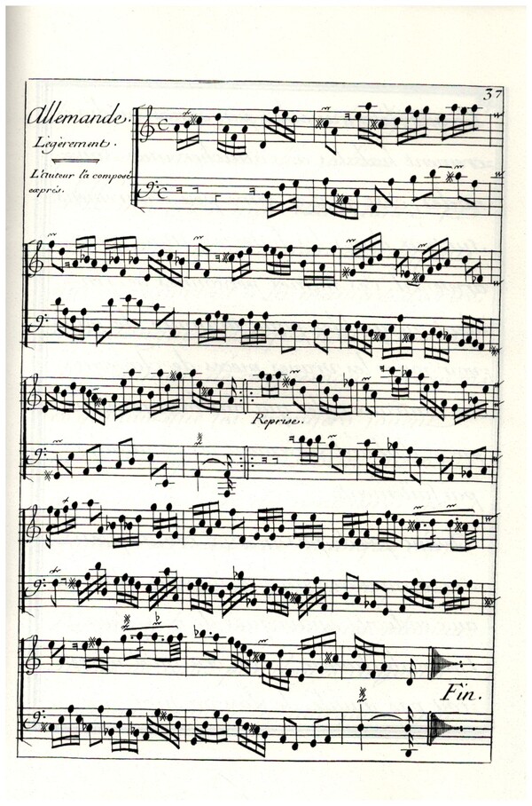 Pièces de Violes avec la basse chiffrée