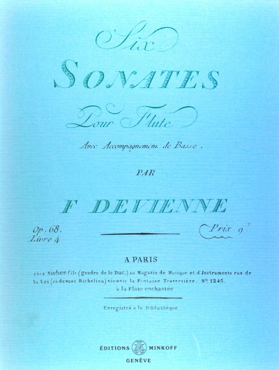Six Sonates op.68 Livre 4
