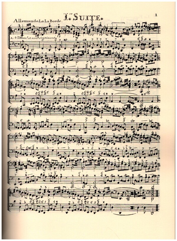 Pieces de Viole 1