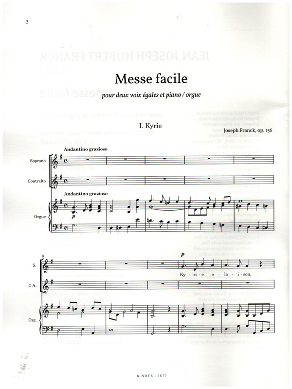 Leichte Messe op.156