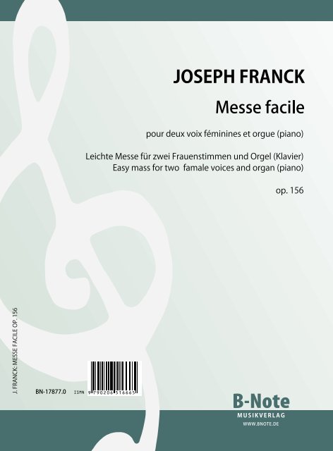 Leichte Messe op.156