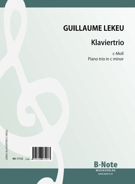Klaviertrio c-Moll