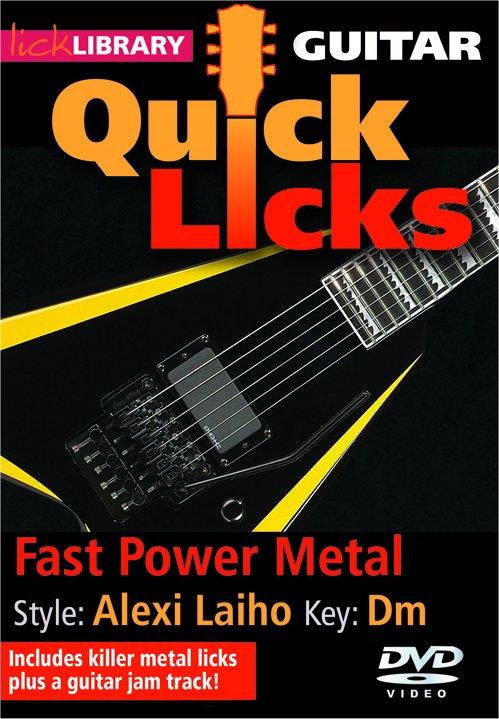 Quick Licks - Fast Power Me - Style Alexi Laiho, Key Dm