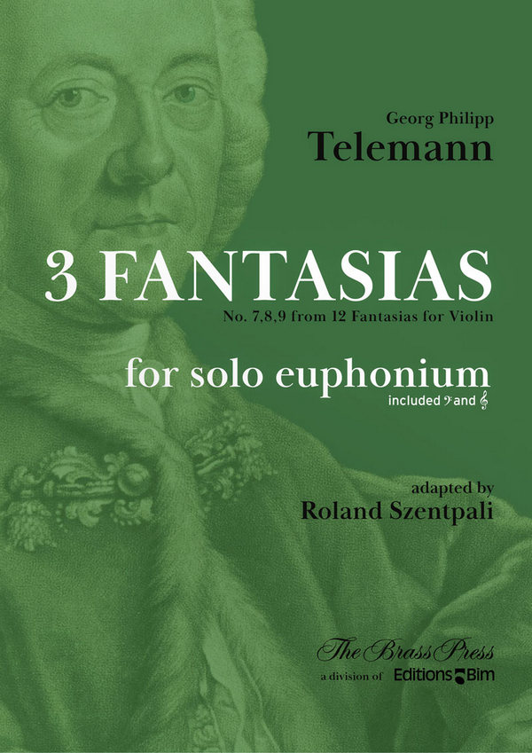 3 Fantasias No. 7,8,9 from 12 Fantasias for Violin