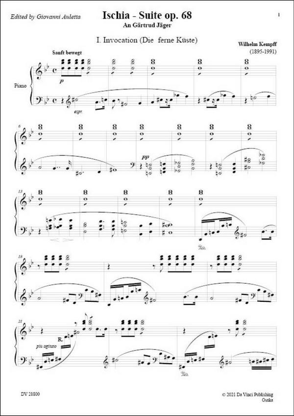 Ischia-Suite op. 68, 'An Gärtrud Jäger'