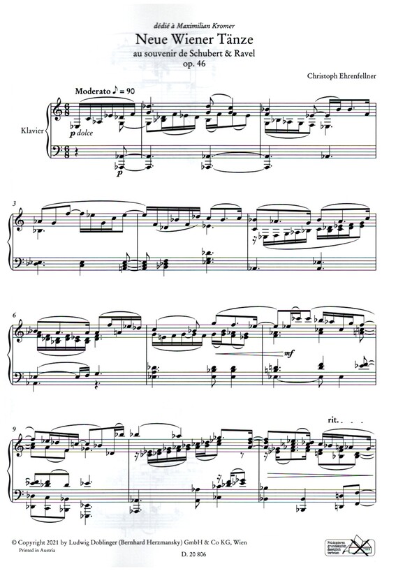 Neue Wiener Tänze op.46