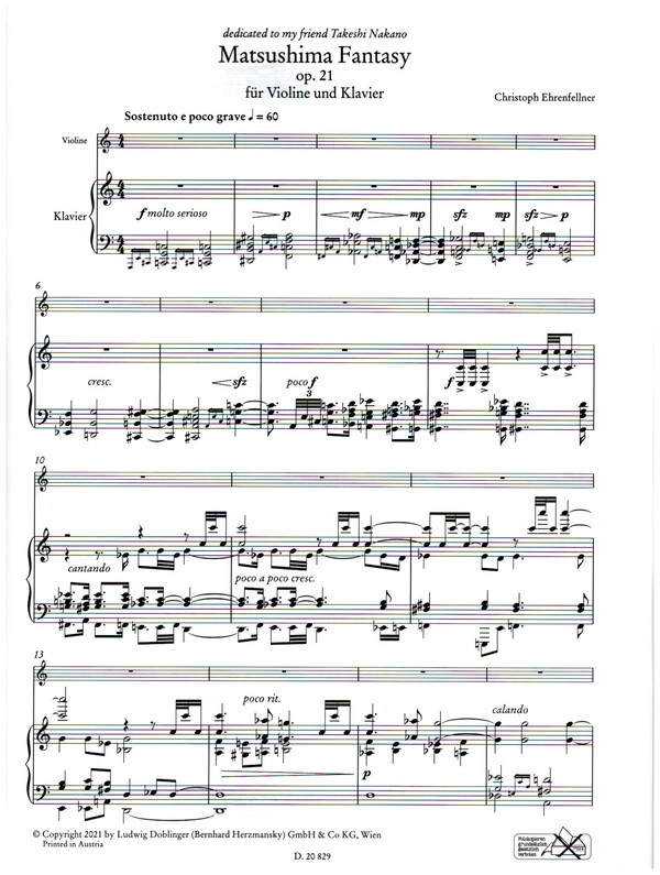 Matsushima Fantasy op.21