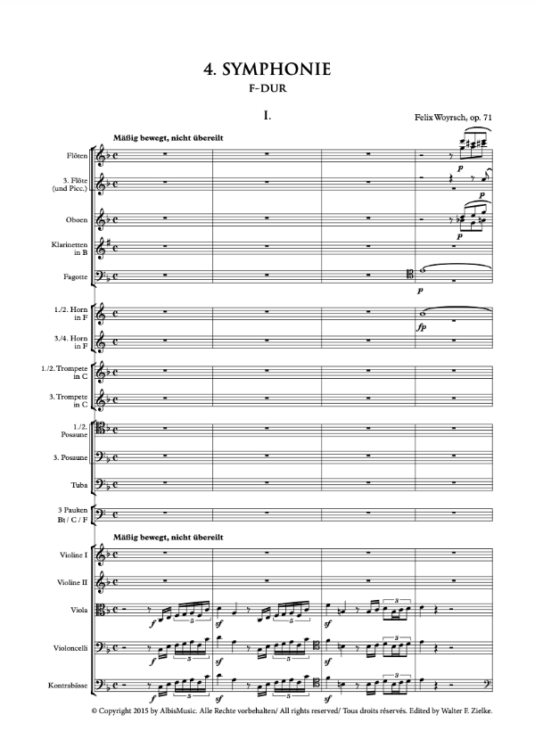 4. Symphonie F-Dur op.71