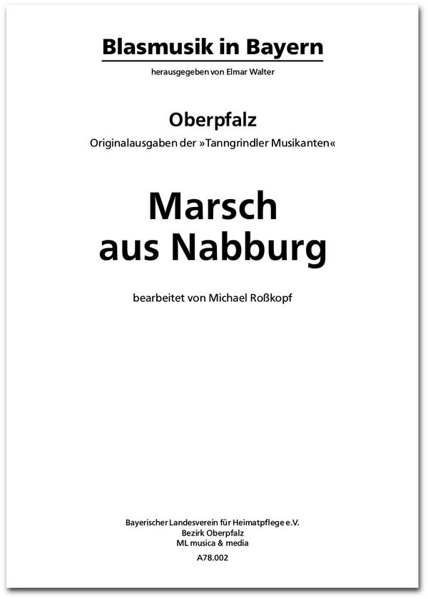 Sammlung Josef Münz, Marsch aus Nabburg