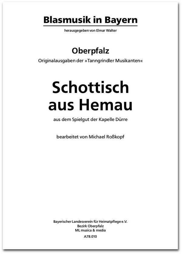 Spielgut der Kapelle Dürre, Schottisch aus Hemau