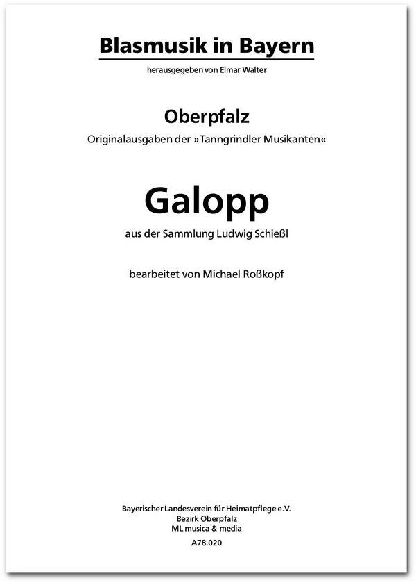 Sammlung Ludwig Schießl, Galopp