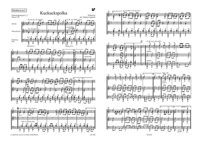 Traditional / Volksweise, Kuckuckspolka
