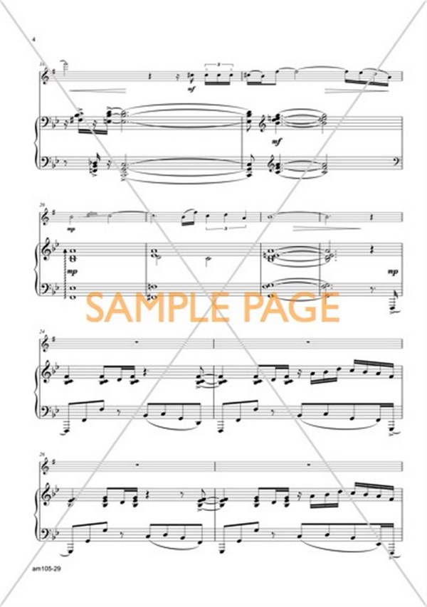 Andy Scott, Sonata for saxophone and piano
