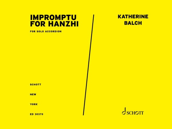 Balch, Katherine, impromptu for Hanzhi