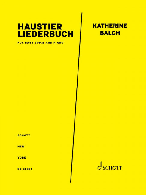 Balch, Katherine, Haustier Liederbuch