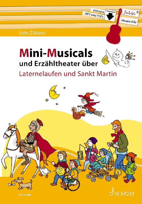 Mini-Musicals und Erzähltheater über Laternelaufen und Sankt Martin (+