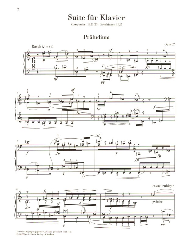 Suite op.25