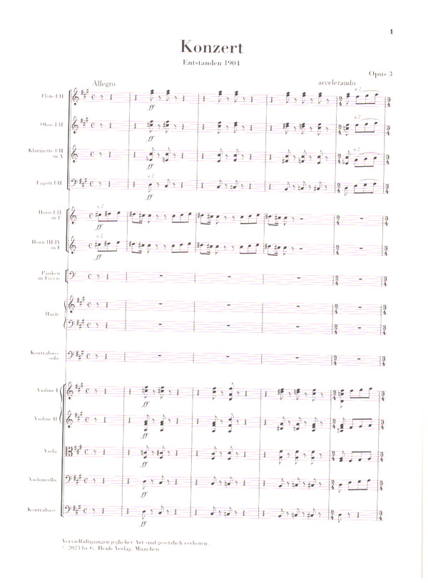 Kontrabasskonzert op. 3
