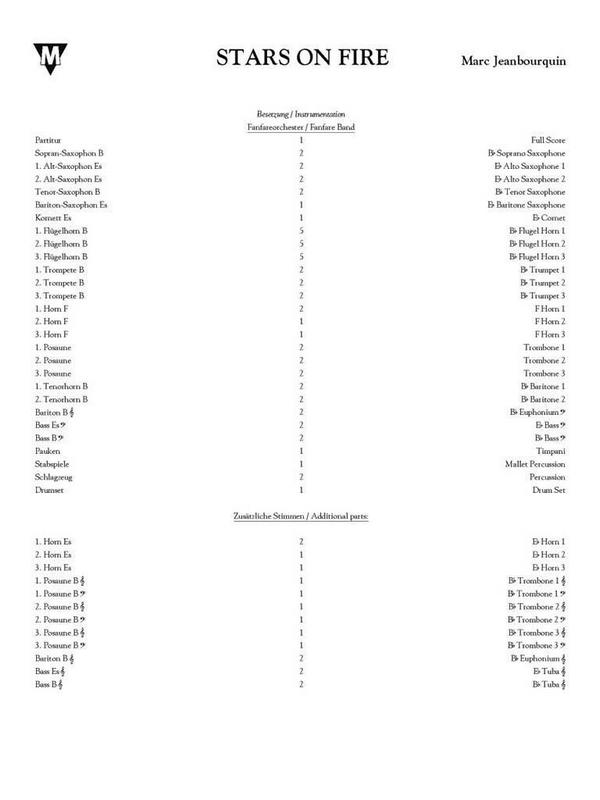 Marc Jeanbourquin, Stars on Fire