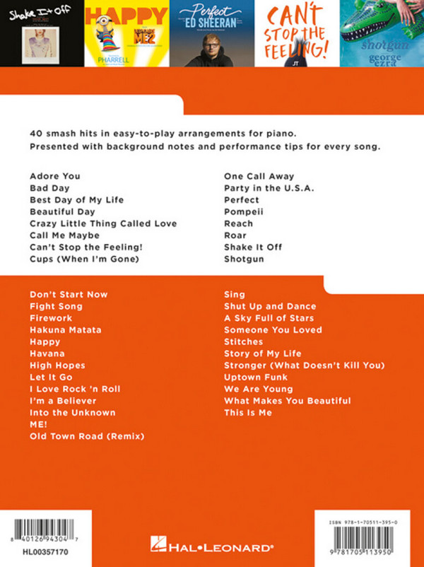Really Easy Piano: 40 Pop Songs for Kids