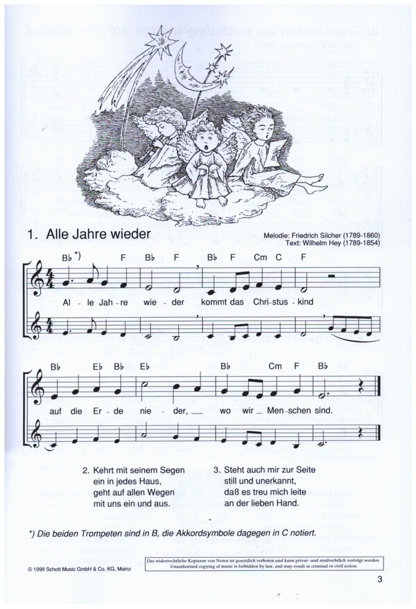 Die schönsten Weihnachtslieder (+Online Audio)