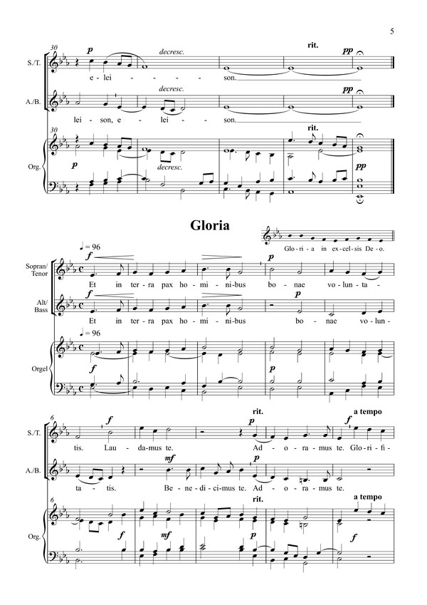 Missa in honorem St. Agathae op.6