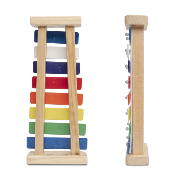 Buntes Glockenspiel aus Holz